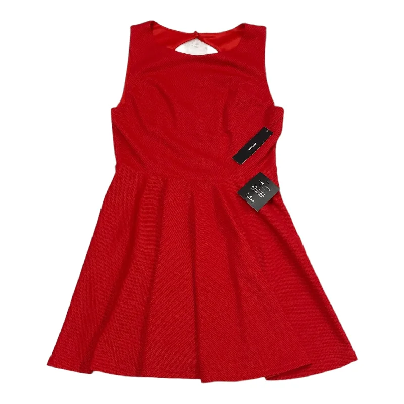 Red Dress Casual Midi Lulus, Size Xl Casual Midi Look